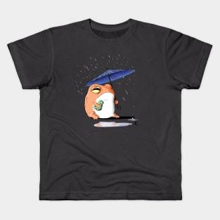 Rain Frog Melancholy Kids T-Shirt